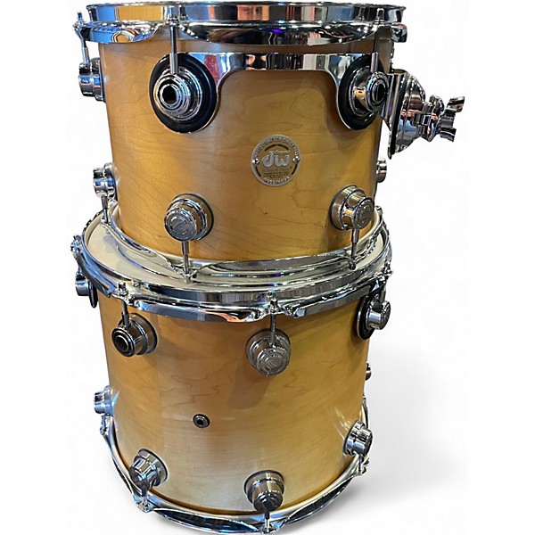 Used DW 3 Piece Collector's Series Maple Gold Badge Maple Drum Kit