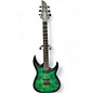 Used Schecter Guitar Research KM6 MKIII Trans Green Solid Body Electric Guitar thumbnail