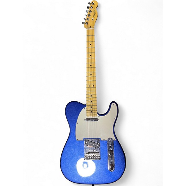 Used Fender American Standard Telecaster Blue Solid Body Electric Guitar