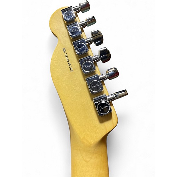 Used Fender American Standard Telecaster Blue Solid Body Electric Guitar