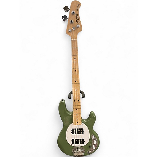 Used Sterling by Music Man RAY4HH OLIVE Electric Bass Guitar