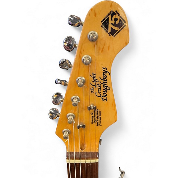 Used The Light Crust Doughboys Telecaster White Solid Body Electric Guitar