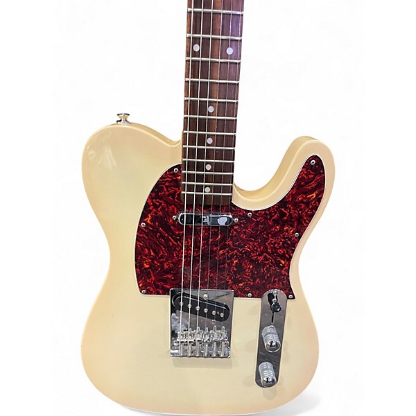 Used The Light Crust Doughboys Telecaster White Solid Body Electric Guitar