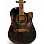 Used Ibanez V70CE Black Acoustic Electric Guitar