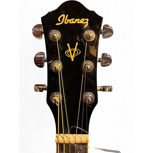 Used Ibanez V70CE Black Acoustic Electric Guitar