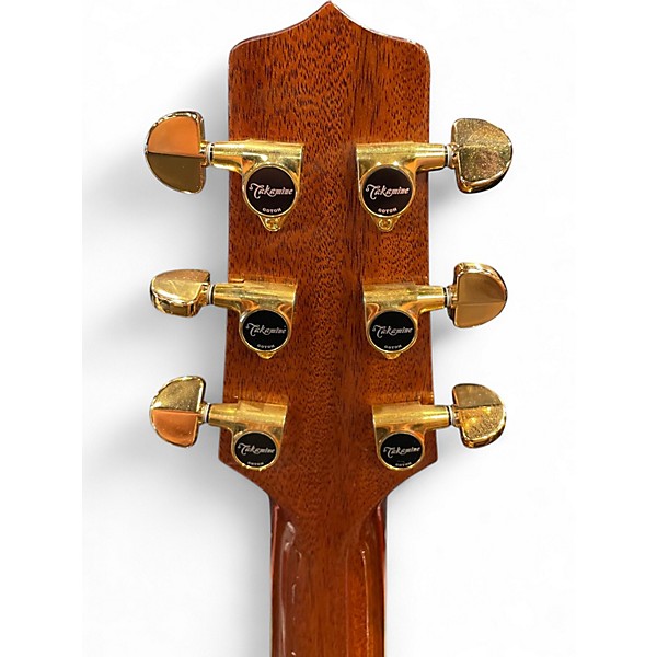 Used Takamine CP7MO-TT Natural Acoustic Electric Guitar