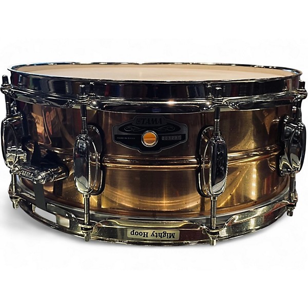 Used TAMA 14X6 BRONZE SNARE BRONZE Drum