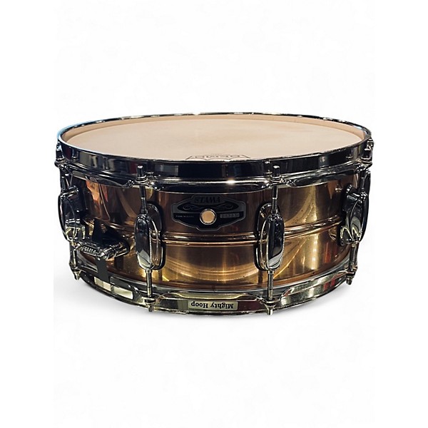 Used TAMA 14X6 BRONZE SNARE BRONZE Drum