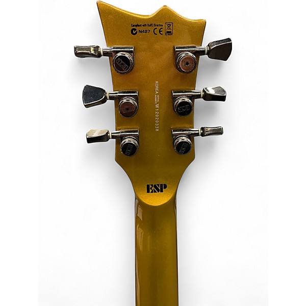 Used ESP EC1000 Deluxe GOLDBURST Solid Body Electric Guitar