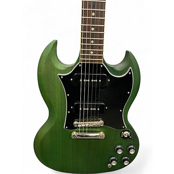 Used Epiphone SG CLASSIC WORN GREEN Solid Body Electric Guitar