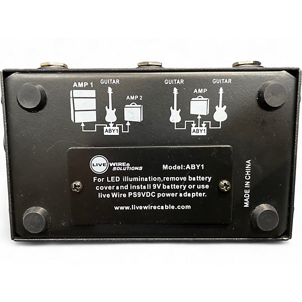 Used Livewire ABY1 Switcher Pedal