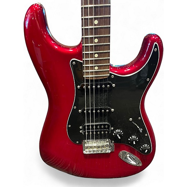 Used Fender PLAYER II STRATOCASTER HSS Red Solid Body Electric Guitar