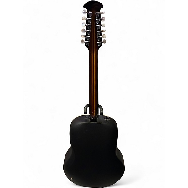 Used Ovation 1655 CUSTOM Balladeer 2 Tone Sunburst 12 String Acoustic Electric Guitar