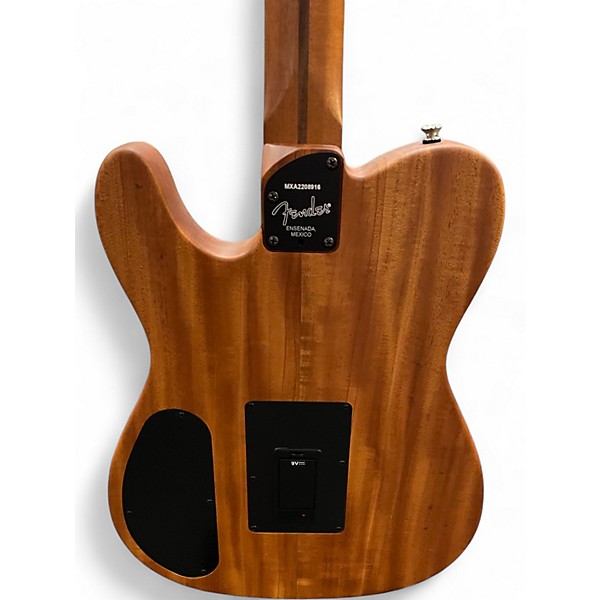 Used Fender Acoustasonic Player Telecaster 3 Color Sunburst Acoustic Electric Guitar