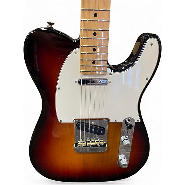 Used Fender American Professional Telecaster 3 Color Sunburst Solid Body Electric Guitar