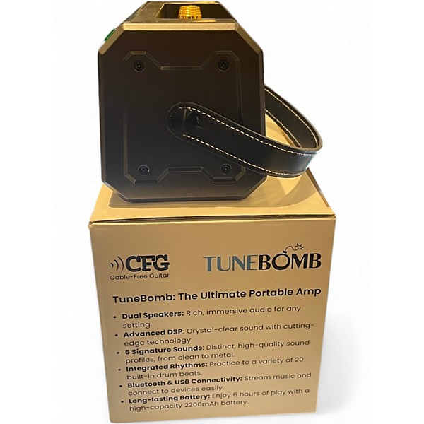 Used Cfg TuneBomb Battery Powered Amp