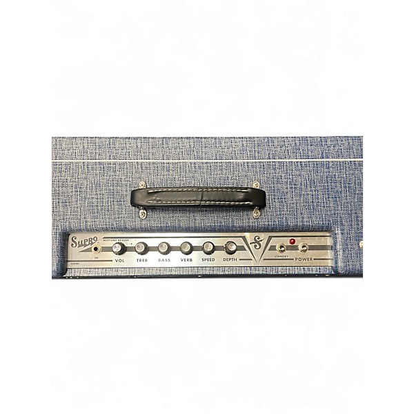 Used Supro 1685RT Neptune Reverb 2x12 Tube Guitar Combo Amp