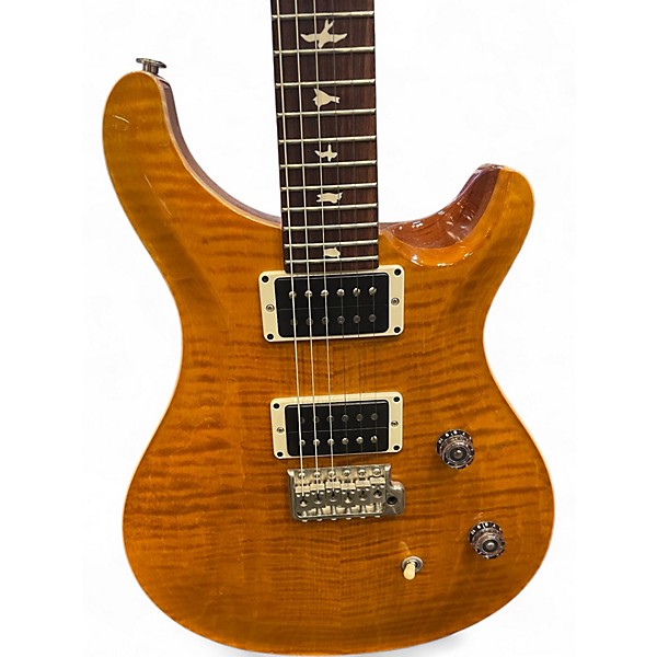 Used PRS CE24 Amber Solid Body Electric Guitar