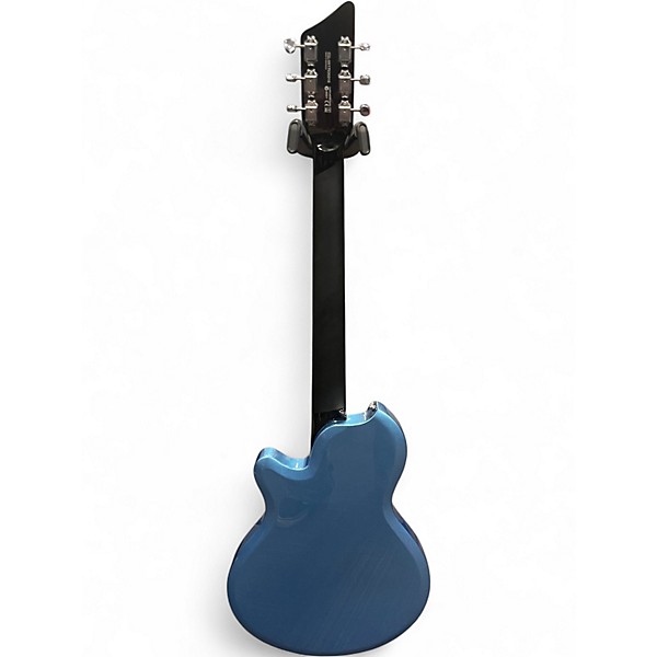 Used Supro 2010BM Jamesport Ocean Blue Metallic Solid Body Electric Guitar