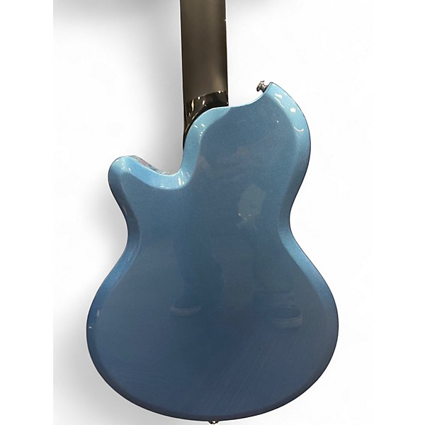 Used Supro 2010BM Jamesport Ocean Blue Metallic Solid Body Electric Guitar