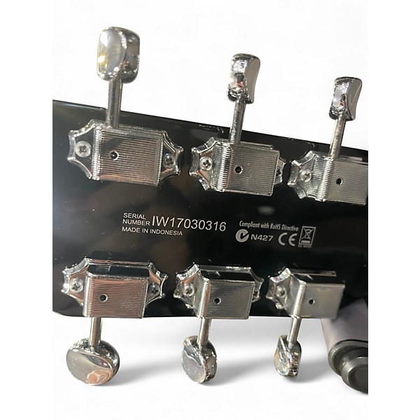 Used Supro 2010BM Jamesport Ocean Blue Metallic Solid Body Electric Guitar