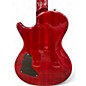Used PRS Singlecut SE TRANS FLAME RED Solid Body Electric Guitar