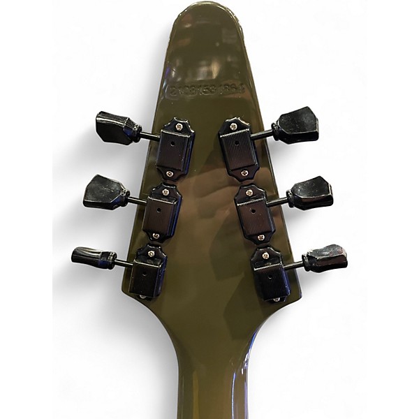Used Epiphone 1958 Korina Flying V OLIVE DRAB Solid Body Electric Guitar