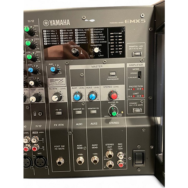 Used Yamaha EMX-5 1000W Powered Mixer
