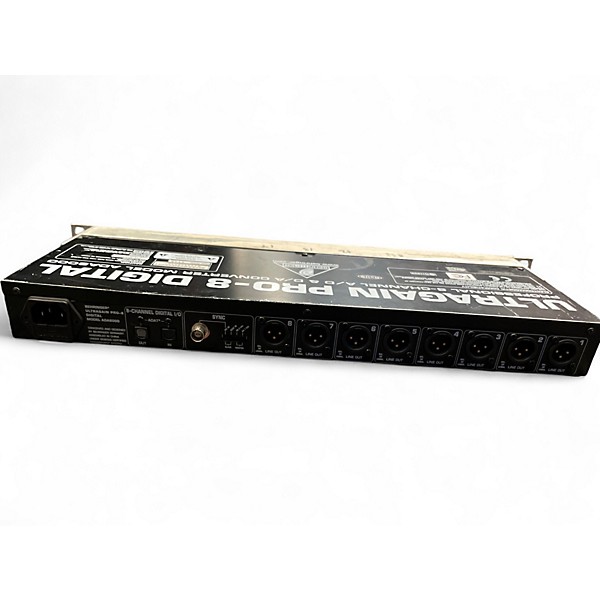 Used Behringer ADA8000 Ultragain Pro 8 Audio Converter