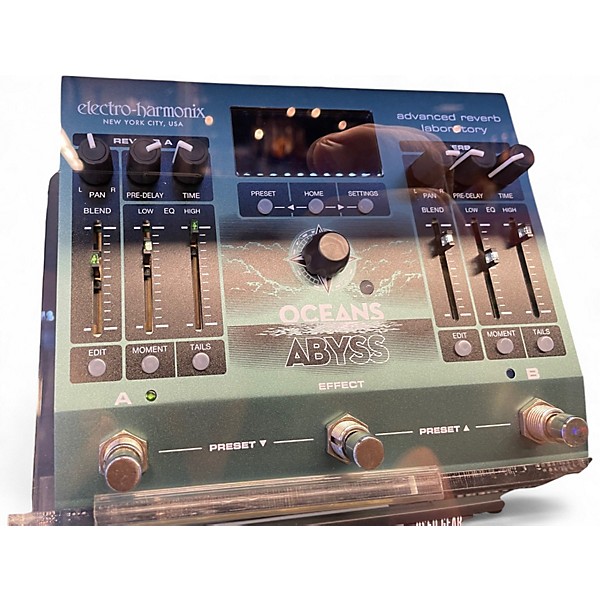 Used Electro-Harmonix oceans abyss  Effect Pedal
