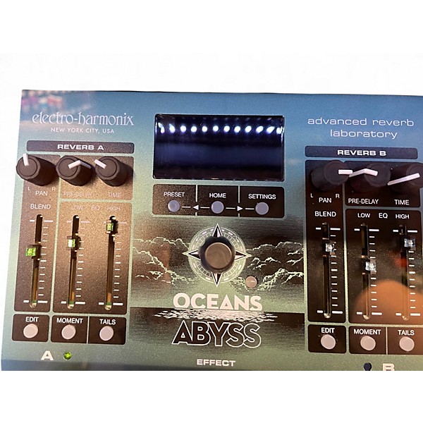 Used Electro-Harmonix oceans abyss  Effect Pedal