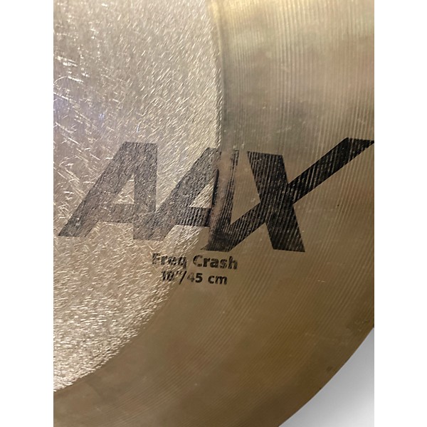 Used SABIAN 18in AAX Frequency Crash Cymbal