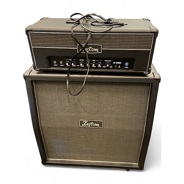 Used Kustom 100HFX WITH KG412 CAB Guitar Stack