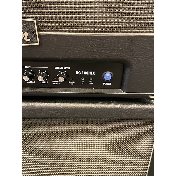 Used Kustom 100HFX WITH KG412 CAB Guitar Stack