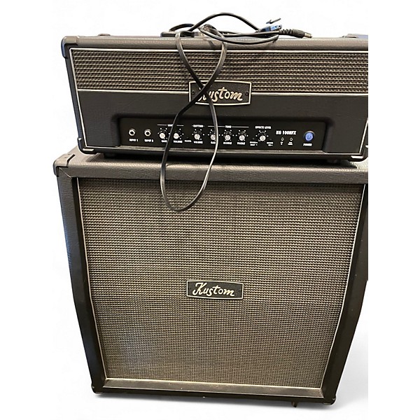 Used Kustom 100HFX WITH KG412 CAB Guitar Stack
