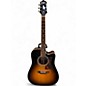 Used Epiphone DR500MCE Masterbuilt 3 Color Sunburst Acoustic Electric Guitar thumbnail
