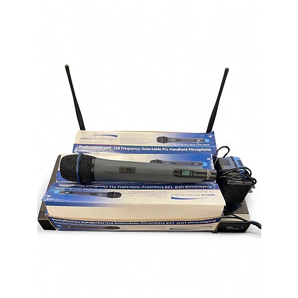 Used Speco Technologies MWR-200UHF WIRELESS HANDHELD MIC SYSTEM Handheld Wireless System