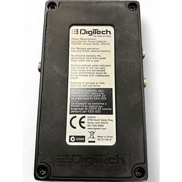 Used Digitech  METAL MASTER Pedal Effect Pedal