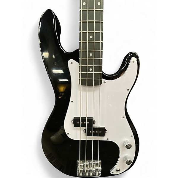 Used Glarry PRECISION BASS Black Electric Bass Guitar