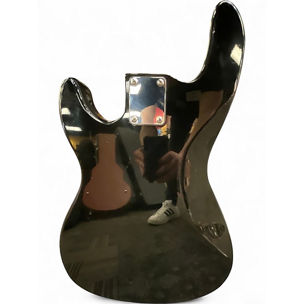 Used Glarry PRECISION BASS Black Electric Bass Guitar