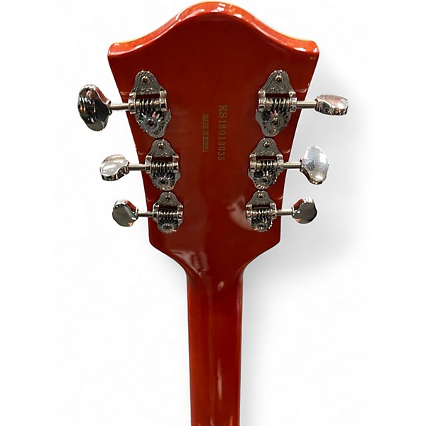 Used Gretsch Guitars G5420T Electromatic Orange Hollow Body Electric Guitar
