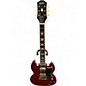Used Epiphone Inspired By Gibson 61 SG Cherry Solid Body Electric Guitar thumbnail