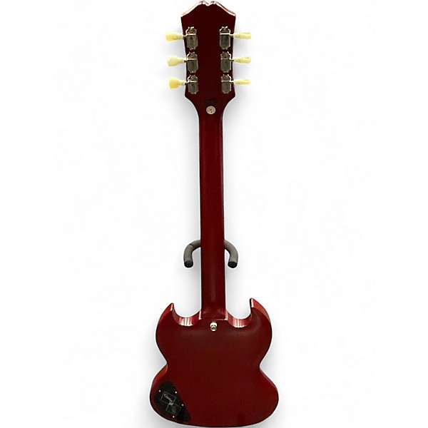 Used Epiphone Inspired By Gibson 61 SG Cherry Solid Body Electric Guitar