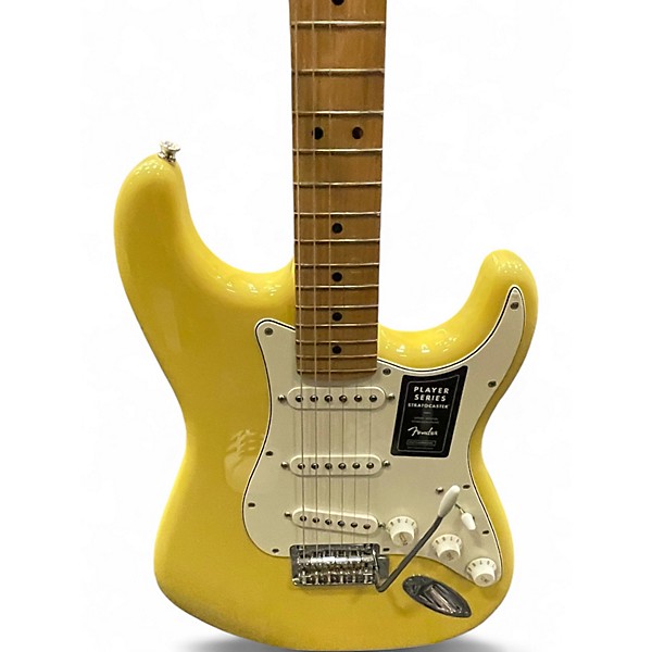 Used Fender Player Stratocaster Buttercream Solid Body Electric Guitar