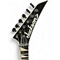 Used Jackson JS32Q Dinky Arch-Top Trans Black Solid Body Electric Guitar