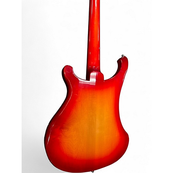 Used 2018 Rickenbacker 4003S/5 Cherry Sunburst Electric Bass Guitar