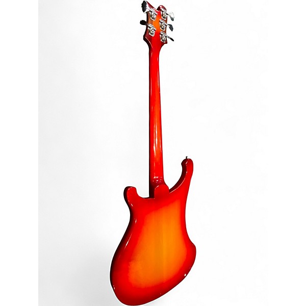 Used 2018 Rickenbacker 4003S/5 Cherry Sunburst Electric Bass Guitar