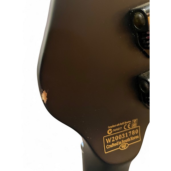 Used Schecter Guitar Research ULTRA BASS Black Electric Bass Guitar