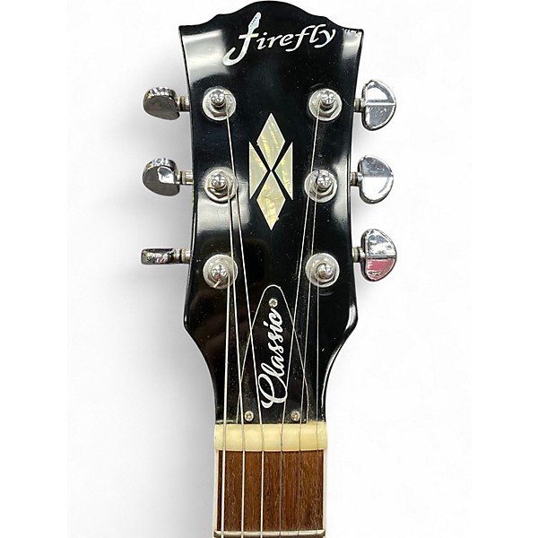 Used Firefly Classic Les Paul Bourbon Solid Body Electric Guitar