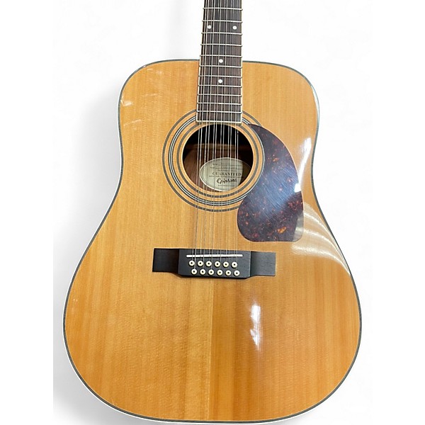 Used Epiphone DR212 Natural 12 String Acoustic Guitar